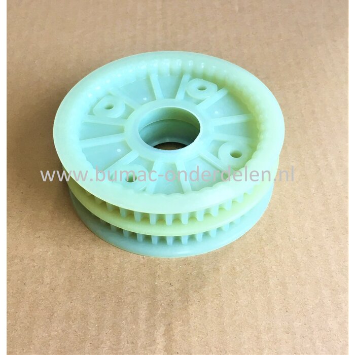 Getande Poelie Stiga Park 95C en 105C, Castelgarden - Mountfield - Alpina, Frontmaaier