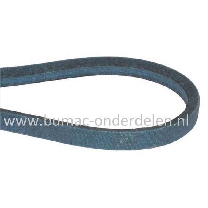 V-snaar Maaidekaandrijving voor Husqvarna, Jonsered,  Partner, McCulloch Zitmaaiers, Tuintrekkers M105-85F, M125-85F, M125-85FH, PR17, PR17 AWD, R418 Ts, R418 Ts AWD, R418 TS AWD, RIDER 15V2, RIDER 15V2 AWD, RIDER PRO 15, RIDER PRO 18, RIDER PRO 18 AWD, A