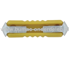 Porseleinzekering 5A x 25 mm ter bescherming van Electronica in Zitmaaier, Tractor, Auto, Aanhanger, Generator, Hijskraan, Shovel