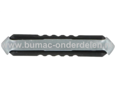 Porseleinzekering 40A x 25 mm ter bescherming van Electronica in Zitmaaier, Tractor, Auto, Aanhanger, Generator, Hijskraan, Shovel