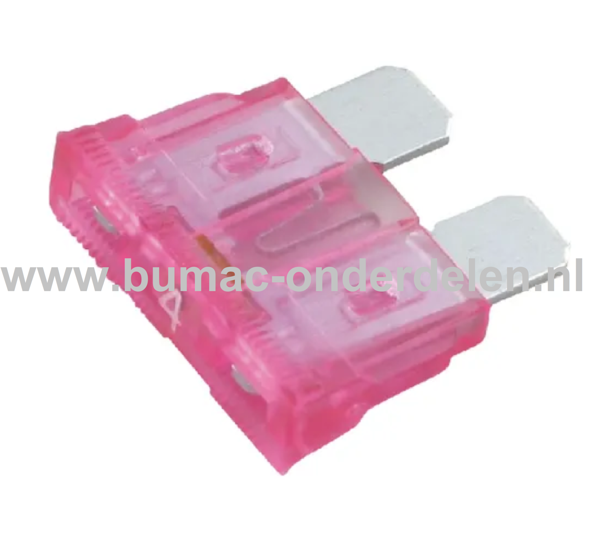 Steekzekering LED 4A - 18,8x19,1 mm ter bescherming van Electronica in Zitmaaier, Tractor, Auto, Aanhanger, Generator, Hijskraan, Shovel