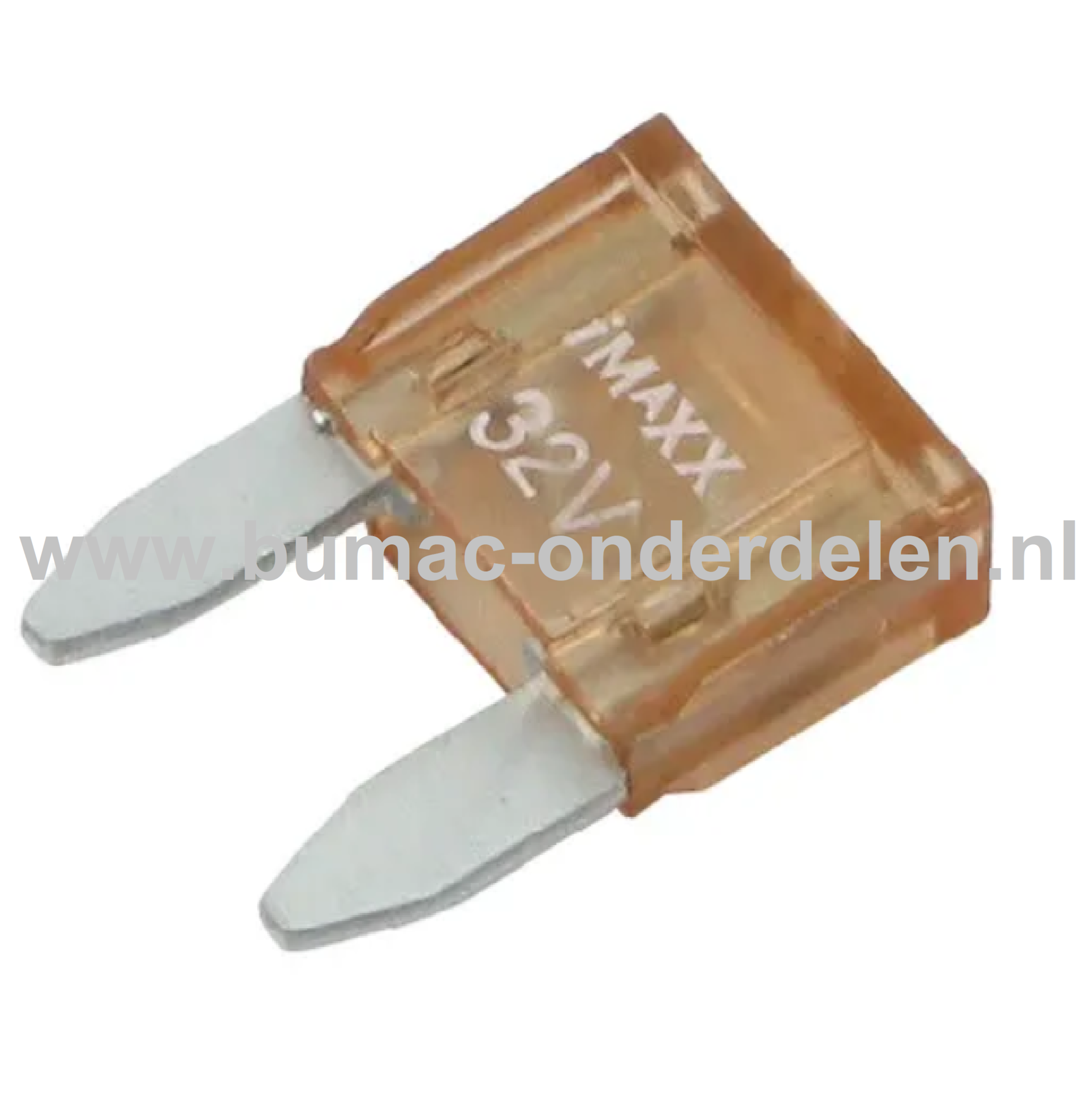 Steekzekering Mini 5A - 16,3x10,9 mm ter bescherming van Electronica in Zitmaaier, Tractor, Auto, Aanhanger, Generator, Hijskraan, Shovel