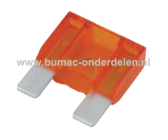 Steekzekering Maxi 40A - 34,29x29,21 mm ter bescherming van Electronica in Zitmaaier, Tractor, Auto, Aanhanger, Generator, Hijskraan, Shovel