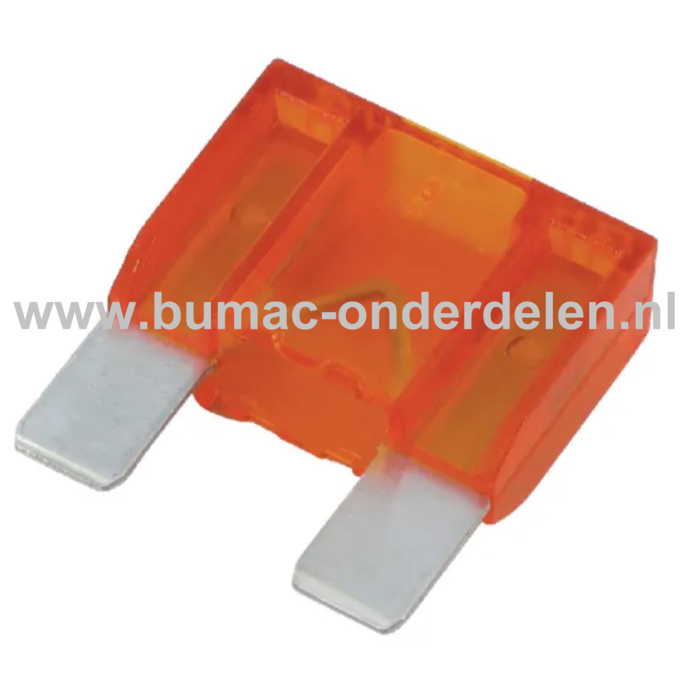 Steekzekering Maxi 40A - 34,29x29,21 mm ter bescherming van Electronica in Zitmaaier, Tractor, Auto, Aanhanger, Generator, Hijskraan, Shovel