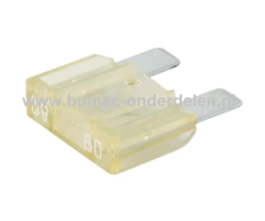 Steekzekering Maxi 80A - 34,29x29,21 mm ter bescherming van Electronica in Zitmaaier, Tractor, Auto, Aanhanger, Generator, Hijskraan, Shovel