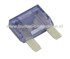 Steekzekering Maxi 100A - 34,29x29,21 mm ter bescherming van Electronica in Zitmaaier, Tractor, Auto, Aanhanger, Generator, Hijskraan, Shovel