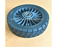 Voorwiel voor Honda Grasmaaier, Loopmaaier HRC216, Loopwiel, Band, Grasmachine, Gelagerd Wiel, HRC 216