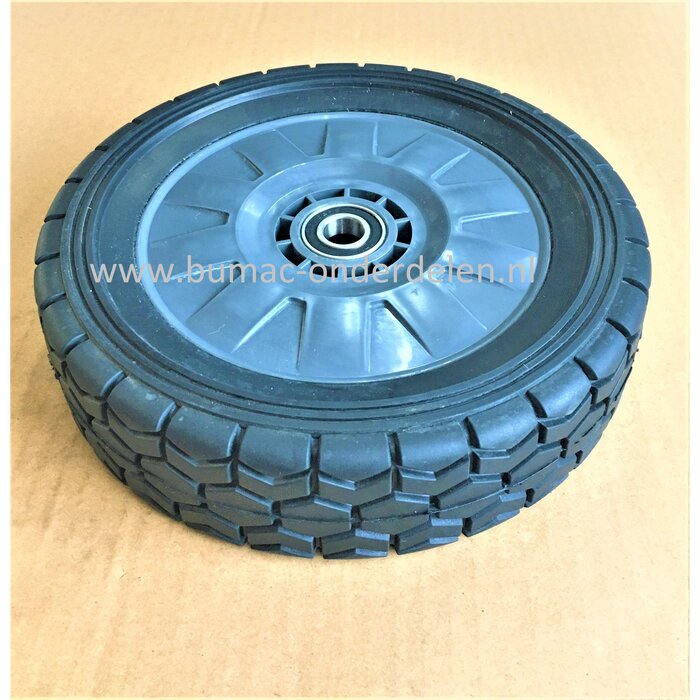 Voorwiel voor Honda Grasmaaier, Loopmaaier HRC216, Loopwiel, Band, Grasmachine, Gelagerd Wiel, HRC 216