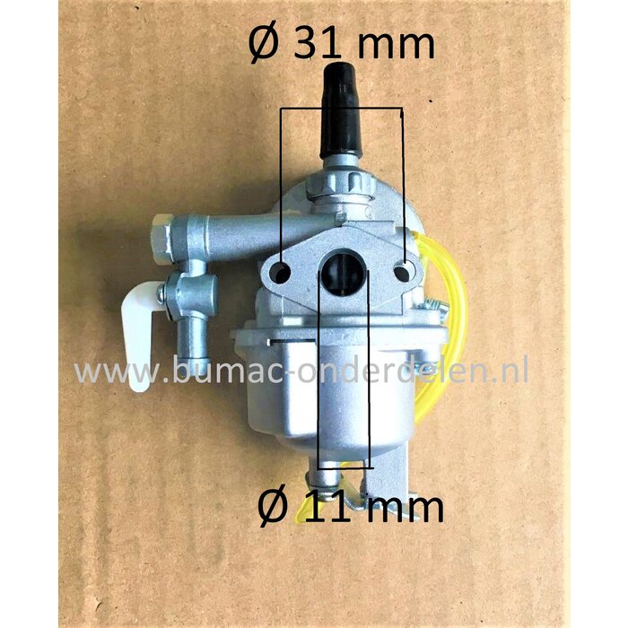 Carburateur voor Kawasaki Bosmaaiers, Strimmers TD40, TD48, Bermmaaiers, Trimmers, Carburetor, Vergasser, TD 40, TD 48