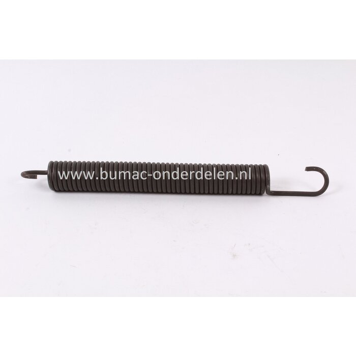 Trekveer voor het spannen van het Rem-Koppelingspedaal voor MTD, Wolf, Yardman, CubCadet Zitmaaiers, Tuintrekkers 13A1660F655, 13AA668F678, 13AN660G752, GT1223, Spanveer, Pedaalveer, 13 A 1660 F 655, 13 AA 668 F 678, 13 AN 660 G 752, GT 1223