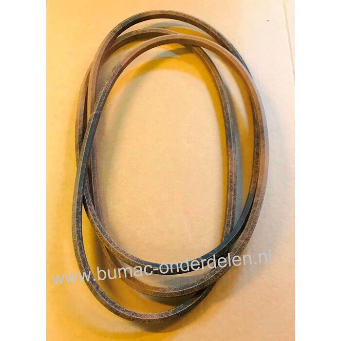 Zeskantsnaar AA122 Rijaandrijving Husqvarna, Jonsered, Partner, McCulloch Zitmaaier o.a. voor M125-97TC, M155-97TC, M165-97TC, M185-107TC Aandrijfriem Hydrostaat - wielen Dubbele V snaar