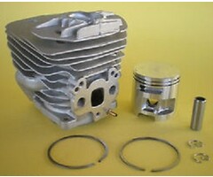 Cilinder met Zuiger voor Husqvarna 575 - 575XP Kettingzaag - Motorzaag, Cilinder met Zuiger en Veren Compleet, Jonsered - Partner - Mc Culloch