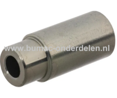 Afstandbus voor STIGA, CASTELGARDEN, ALPINA, MOUNTFIELD voor V-Snaar Poelie Binnen Ø 8 MM, Buiten Ø Bus 15 mm, Buiten Ø Flens 18 mm, Hoogte Bus 10,7 mm, Hoogte Flens 32 mm, Lengte 42,7 mm 1538HSD, 1538MSD, 1542HSD, 16/98, 2040HTWIN, 2248H, 98B, AT398A, A