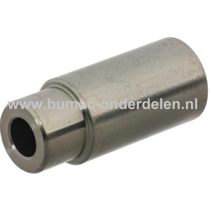 Afstandbus voor STIGA, CASTELGARDEN, ALPINA, MOUNTFIELD voor V-Snaar Poelie Binnen Ø 8 MM, Buiten Ø Bus 15 mm, Buiten Ø Flens 18 mm, Hoogte Bus 10,7 mm, Hoogte Flens 32 mm, Lengte 42,7 mm 1538HSD, 1538MSD, 1542HSD, 16/98, 2040HTWIN, 2248H, 98B, AT398A, A
