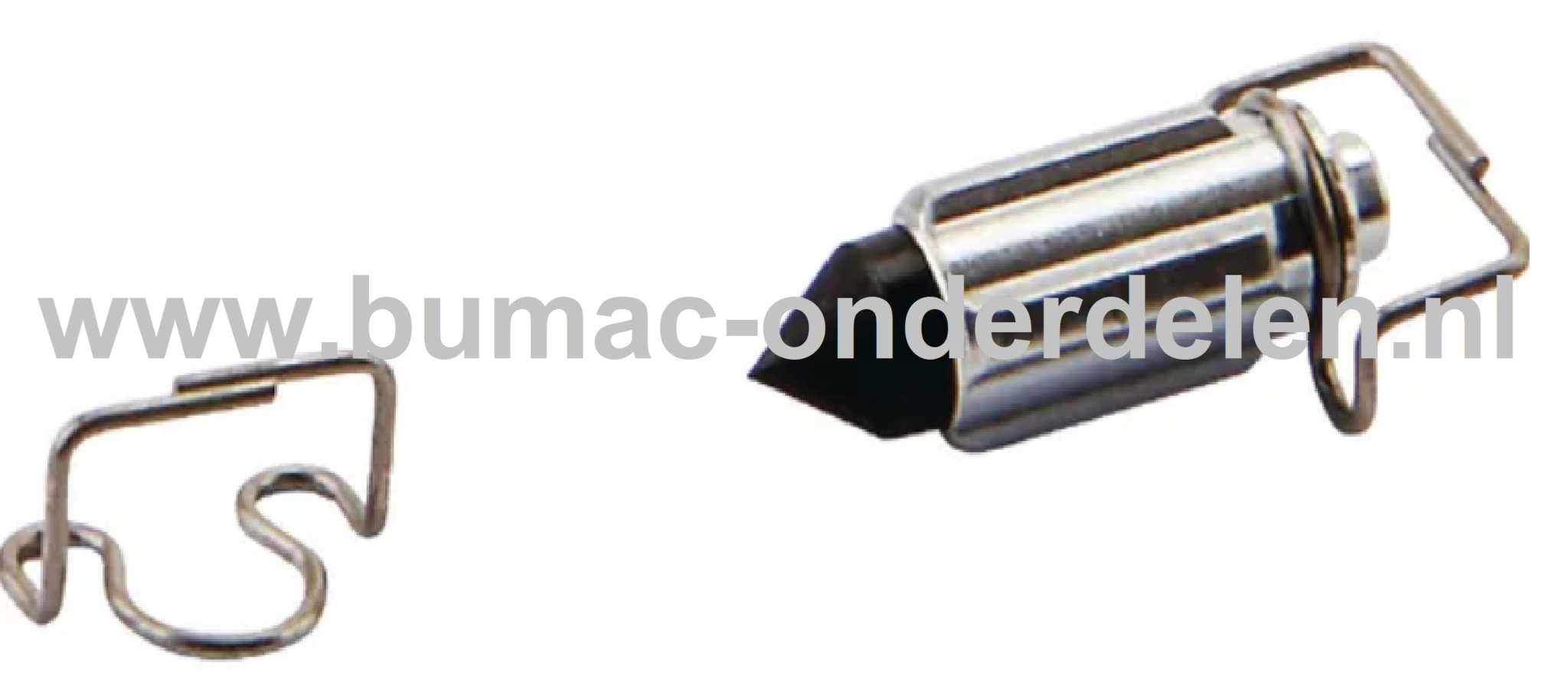 Vlotternaald voor Briggs & Stratton Carburateur Dichting voor Model nummer 10V332, 10V336, 10V337, 10V352, 10V362, 120202, 120312, 120317, 121312, 121A12, 122037, 12A114, 12D107, 12E113, 12L232, 12R113, 12S132, 12T402, 12V336, 15C106 OP Zitmaaiers - Tuint