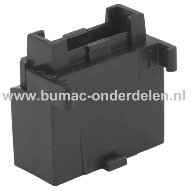 Zekeringhouder voor Castelgarden, Stiga, Alpina, Mountfield, Zekering houder, Ontsteking 1228H, 1740HTWIN, 2240H, BL66HCB, BT84S, C92HB, CARRERAK, CM7006H, CM7328H, ESTATE 6122HW, ESTATEROYALE, FW33G, GT38HTWIN, LA200K118H, MJ66B, MPS84, MTF1638H, PA165KB