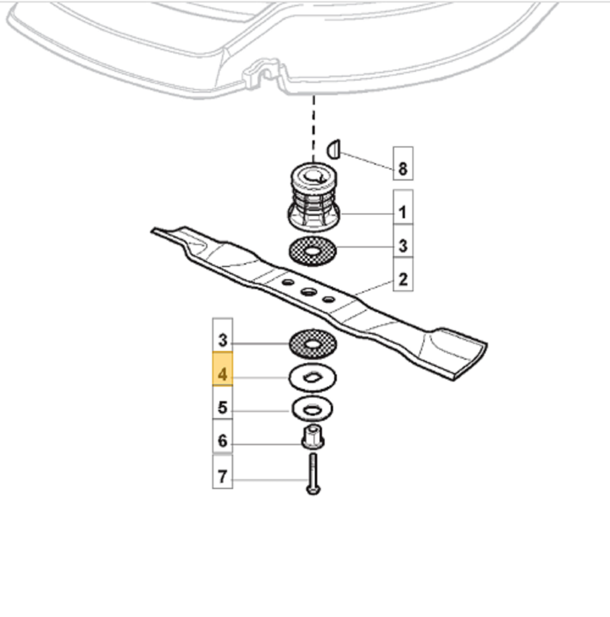 Sluitring Staal voor CASTELGARDEN F502, F504, M504, NG504, NP534, P48-40, PA502, PA504, PAN504, BA534, BL480, CSA534, M60PD, M63PD, MB482, MC534, Multiclip50, Multiclip53, Multiclip530, NGA504, RA534, S501R, SP505, SP551, SP555, SP556, SR5043, SR5048, SR5