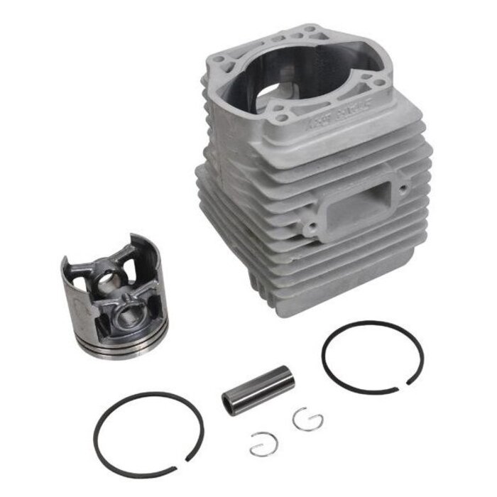 Stihl Cilinderset Ø 48 mm met Zuiger Compleet voor STIHL TS460, Bandenzaag - Motorslijper - Doorslijpmachine, Cilinder met Zuiger en Zuigerveren Compleet, 4221 020 1201, 4221 020 1200