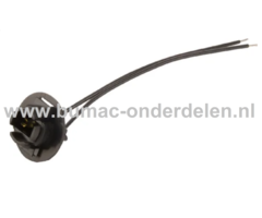 Koplamphouder voor Castelgarden, Stiga, Alpina, Mountfield Fitting, Kop Lamp, Aansluiting, Verbinding, Lamphouder, Houder Lamp 1335M, 1435H, 1540M, 1636H, 1840H, 2040H, 2240H, 3600SH, 4000TH, AT7102HCB, AT792, BA165B92H, BA200B102H, BT102HCB, BT92B, C92G,
