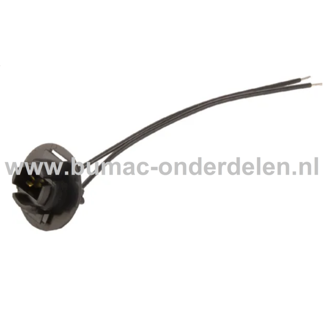 Koplamphouder voor Castelgarden, Stiga, Alpina, Mountfield Fitting, Kop Lamp, Aansluiting, Verbinding, Lamphouder, Houder Lamp 1335M, 1435H, 1540M, 1636H, 1840H, 2040H, 2240H, 3600SH, 4000TH, AT7102HCB, AT792, BA165B92H, BA200B102H, BT102HCB, BT92B, C92G,