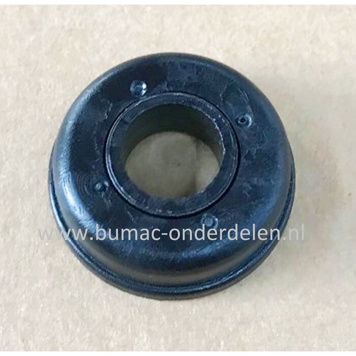 Kunststof flenslager voor Castelgarden, GGP, Stiga, Mountfield, Alpina Grasmaaier 400BSP300, 400BSP450, 40TBS300, 40TBS450, BG12540, BG14840, EPL424, SG41T, SG42T, EPL424TR Maaier, Gazonmaaier, Grasmachine Wiellager, Glijlager, Kogellager