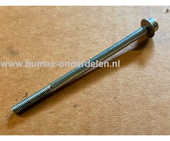 Inbusbout M5X90 mm voor uitlaat HUSQVARNA - JONSERED Kettingzaag, Motorzaag 340, 340E, 345, 345E, 346 XP, 346 XP NEW EDITION, 350, 351, 353, 2141,  2145,  2149,  2150,  CS2141,  CS2145,  CS2147, CS2147, CS2150, CS2152 bevestigingsschroef uitlaatschroef