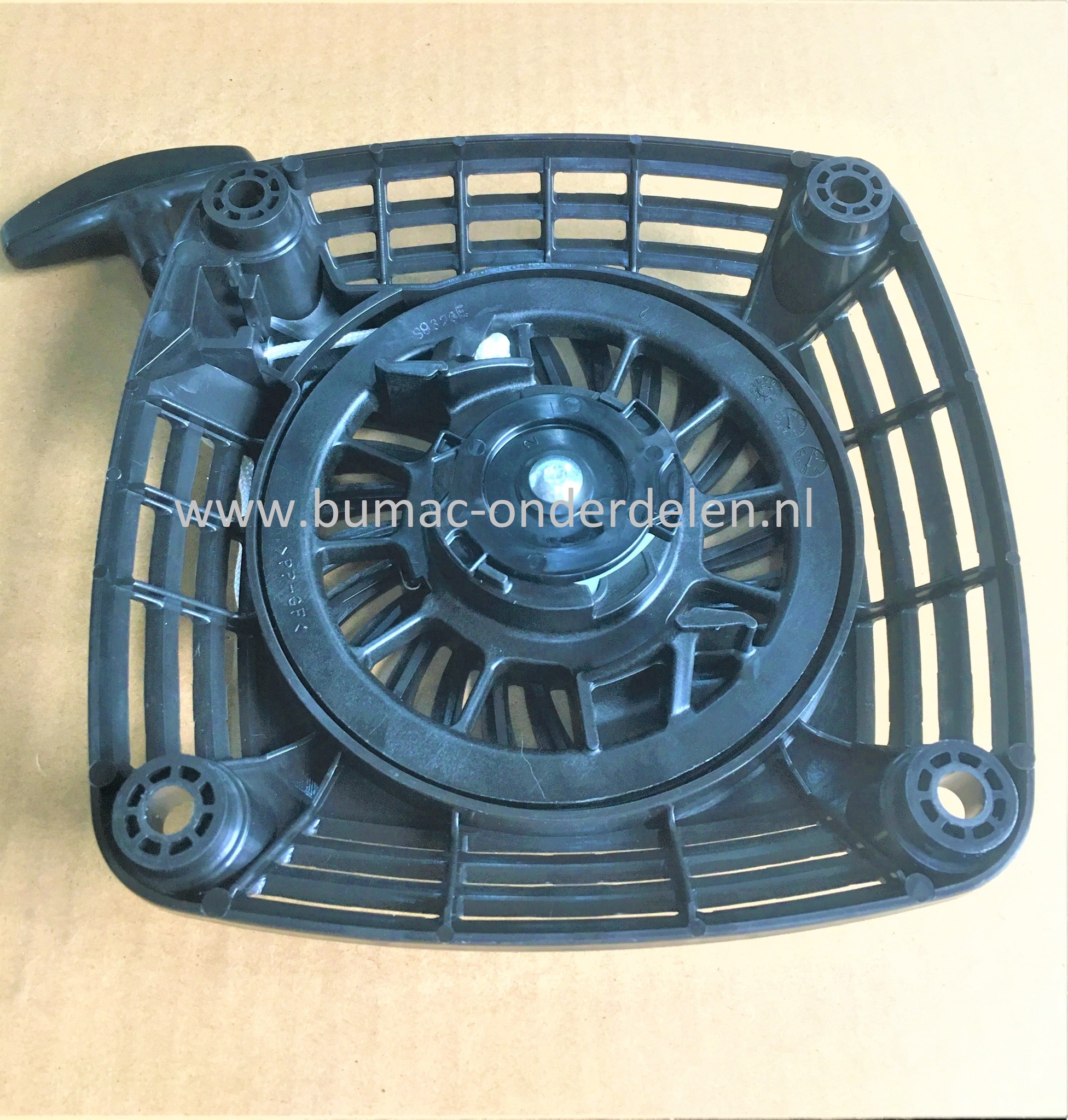 Handstarter voor Kawasaki Motor met Verticale Krukas op Grasmaaier, Benzinemaaier, Cirkelmaaier, Gazonmaaier, Loopmaaier,  FJ180V