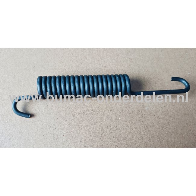 Trekveer voor  MTD Yardman, Bolens, Gutbrod, CubCadet Zitmaaiers, Tuintrekkers, Grasmaaiers, Verbinder, Veer, Trek veer T76, GOLDENSPRINT,  SLX76H, SPRINT1700, BL135/92, G185, G200, 12/76T, B10, B117, B128, E125, EH130, H150, J124, JA125T, RH115/76, SPIDE