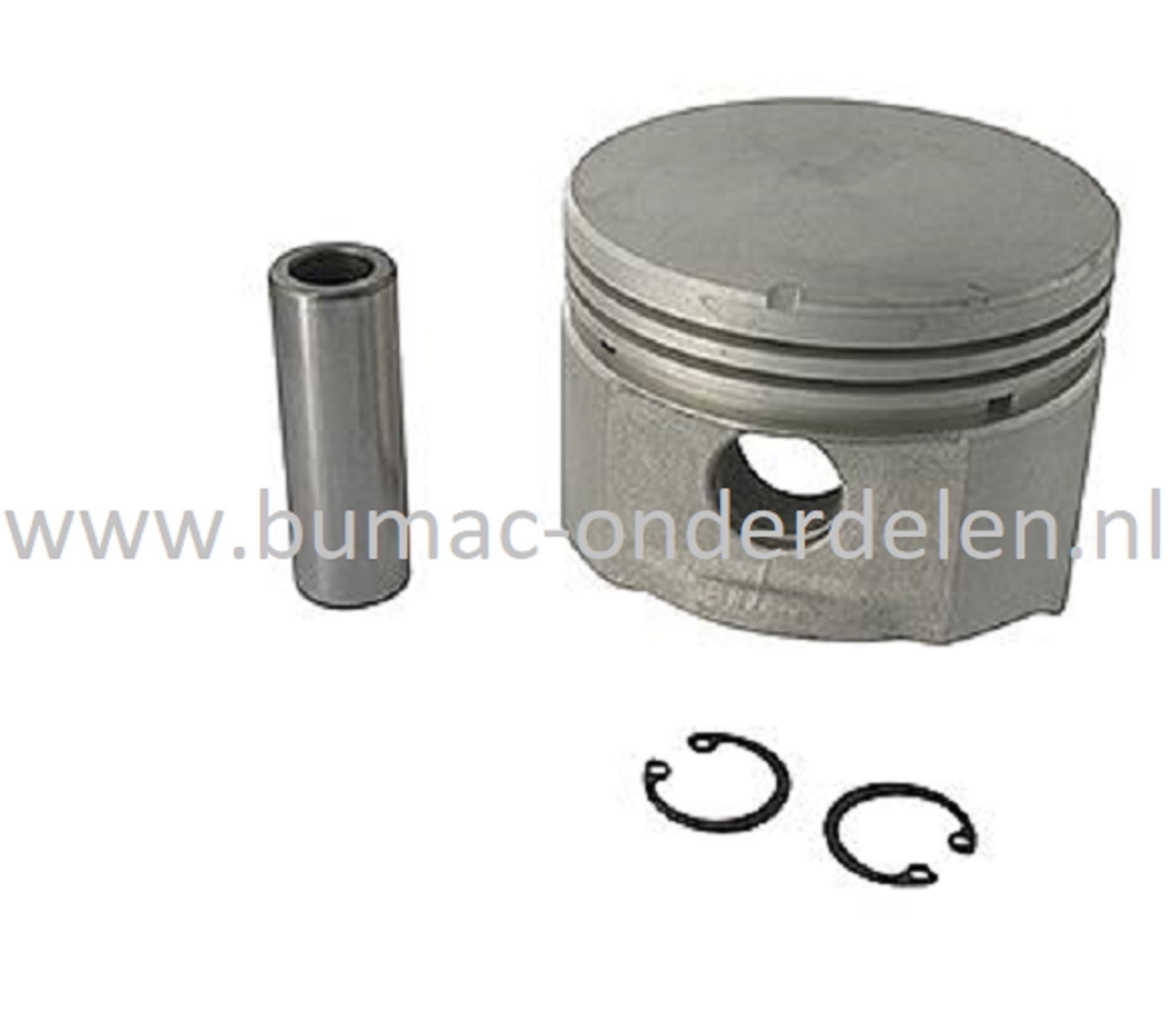 Zuigerset Ø 88,05 mm voor BRIGGS & STRATTON 220000 tot 222000, 252000 tot 257000, 280000 tot 286000, 400000, 402000 tot 422000 Motoren op Loopmaaiers, Grasmaaiers, Zuiger, Piston