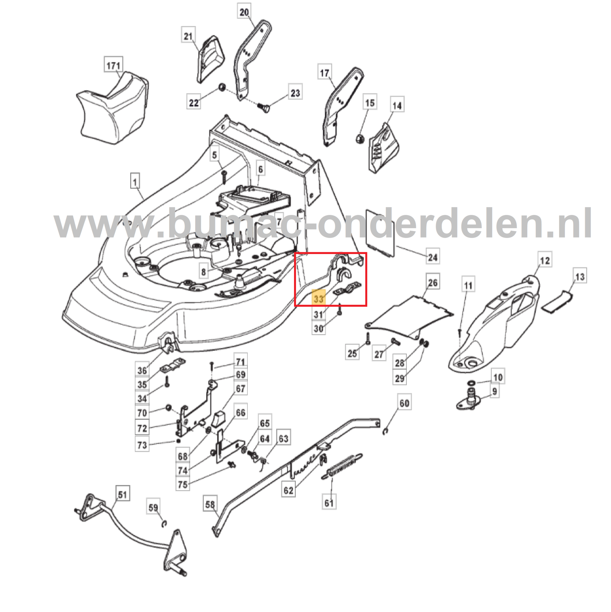 Bus voor Ashouder Achterwiel voor Castelgarden, Stiga, Alpina, Mountfield, Bus, Ashouder, Bus voor Achterwiel, Loopmaaiers, Duwmaaiers, Grasmaaiers 248ALSP, 253ALHS3V, 5551THNALU, AL748SB, AL751SHC, ALU53H, ALUCUT, BT4548TRBA, CA504TRHM, DOMIN4813LIMED, D