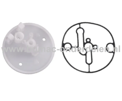 Sproeierbehuizing met Vlotterbakpakking voor Briggs & Stratton Sproeierbehuizing, Vlotterbak, Benzinebuis, Hoofdsproeier 212702, 212702, 212707, 212902, 212907, 214707, 215702, 215705, 215707, 215802, 215805, 215807, 215872, 215877, 215902, 215907, 215972