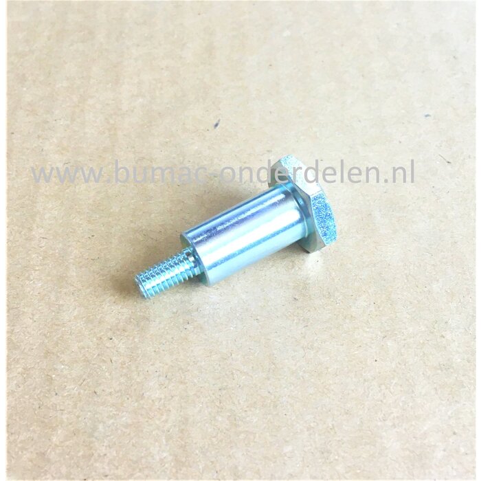 Steunbout voor Grasbuis op Castelgarden, Stiga, Mountfield, Alpina Grasmaaiers, Zitmaaiers 1436H, 1436M, 1636H, 1636M, CH920ID, CT13 5/92, EB12/92, EF90C/13,5H, Estate President, Estate Senator, ET13/92, GB11 5/92, MT545, MT585, OM92C/13,5, Skipper 92HK,