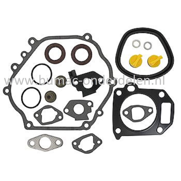 Dichtingset voor Kohler Motoren op Zitmaaiers, Tuintrekkers CH395, Pakkingset, Cilinderpakkingset voor Kohler motoren CH 395
