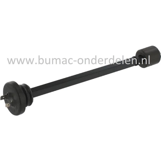 Brandstofmeter voor Castelgarden, Stiga, Mountfield, Alpina Zitmaaiers, Tuintrekkers 2040H Twin, 22/102H, 2240H, AT8102HCB, AT8122HCB, BT102HCB, Carrera B, CM7322H, CM7226H, Estate 7102HWS, Estate Grand Royal, Formula GT, Interlagos B, PA200BT102H, PTX160