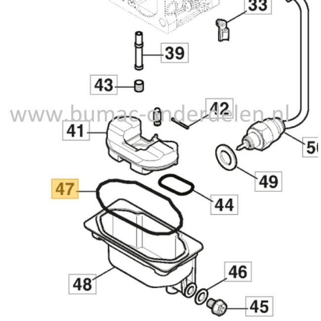 Carburateurpakking voor Castelgarden, Stiga, Mountfield, Alpina Zitmaaiers, Tuintrekkers 2240H, AT7121HW, Centurion4WD, Estate5092HW, Estate5102HW, Park620PW, Park640PW, PTX180HD, XT200HD, Voor Carburateur GR321081, Dichting, 2240 H, AT 7 121 HW, Centurio