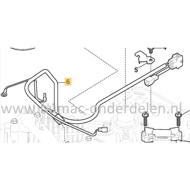 Stroomkabel Spanningsregelaar voor Stiga, Castelgarden, Mountfield, Alpina Zitmaaiers, Tuintrekkers 1638HTWIN, 1736H, AT3108HWA, AT498HWA, AT7121HW, BA185G102HE, CENTURION, ED102HST, ESTATE5092HW, GT38H, IMOLATWIN, LA185G108H, MONACOTWIN, NJ92HYDRO, NJS10