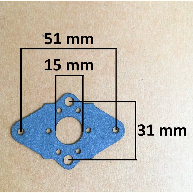 Carburateur pakking voor Walbro WT Carburator op Kettingzaag -  Bosmaaier - Heggenschaar - Bladblazer, Grondboor van Stihl, Husqvarna, Jonsered, Honda, Castelgarden, Partner, Mountfield, Alko Solo, Alpina, McCulloch, Stiga, MTD, Wolf, Echo, Dolmar, Ma