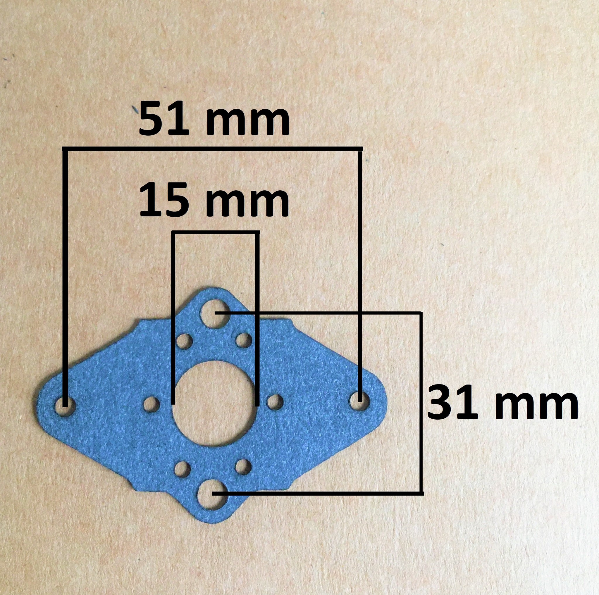 Carburateur pakking voor Walbro WT Carburator op Kettingzaag -  Bosmaaier - Heggenschaar - Bladblazer, Grondboor van Stihl, Husqvarna, Jonsered, Honda, Castelgarden, Partner, Mountfield, Alko Solo, Alpina, McCulloch, Stiga, MTD, Wolf, Echo, Dolmar, Ma