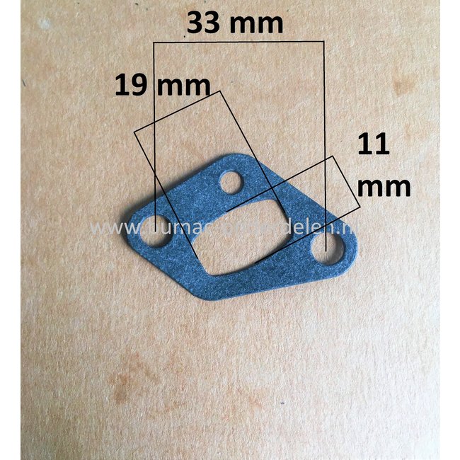 Carburateur pakking voor Teikei TK Carburator op Kettingzaag -  Bosmaaier - Heggenschaar - Bladblazer, Grondboor van Stihl, Husqvarna, Jonsered, Honda, Castelgarden, Partner, Mountfield, Alko Solo, Alpina, McCulloch, Stiga, MTD, Wolf, Echo, Dolmar, Ma - C