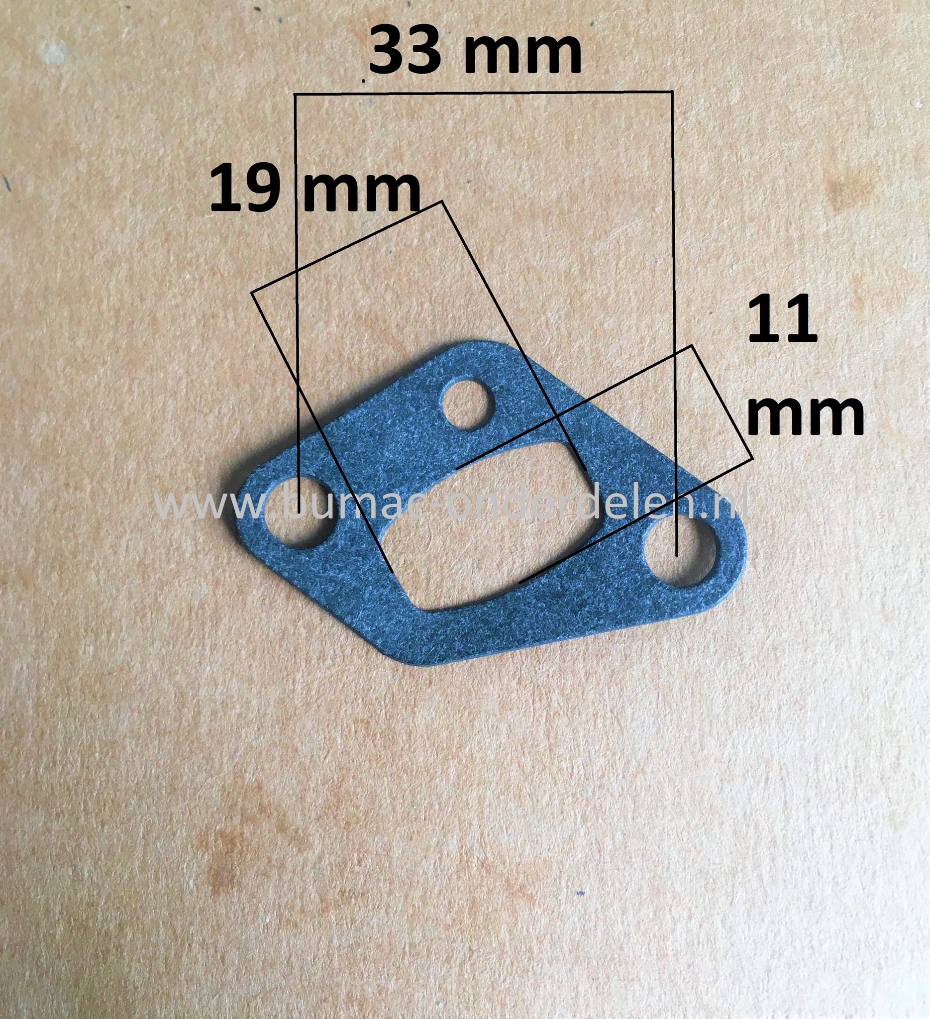Carburateur pakking voor Teikei TK Carburator op Kettingzaag -  Bosmaaier - Heggenschaar - Bladblazer, Grondboor van Stihl, Husqvarna, Jonsered, Honda, Castelgarden, Partner, Mountfield, Alko Solo, Alpina, McCulloch, Stiga, MTD, Wolf, Echo, Dolmar, Ma - C