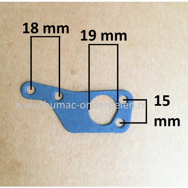 Carburateur pakking voor Walbro WT Carburator op Kettingzaag -  Bosmaaier - Heggenschaar - Bladblazer, Grondboor van Stihl, Husqvarna, Jonsered, Honda, Castelgarden, Partner, Mountfield, Alko Solo, Alpina, McCulloch, Stiga, MTD, Wolf, Echo, Dolmar, Ma - C