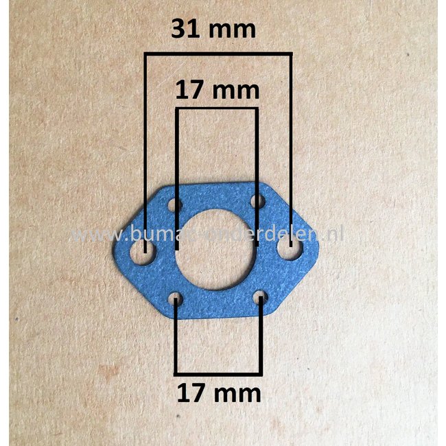 Carburateurpakking voor Diverse Carburators op Kettingzaag -  Bosmaaier - Heggenschaar - Bladblazer, Grondboor van Stihl, Husqvarna, Jonsered, Honda, Castelgarden, Partner, Mountfield, Alko Solo, Alpina, McCulloch, Stiga, MTD, Wolf, Echo, Dolmar, Makita,