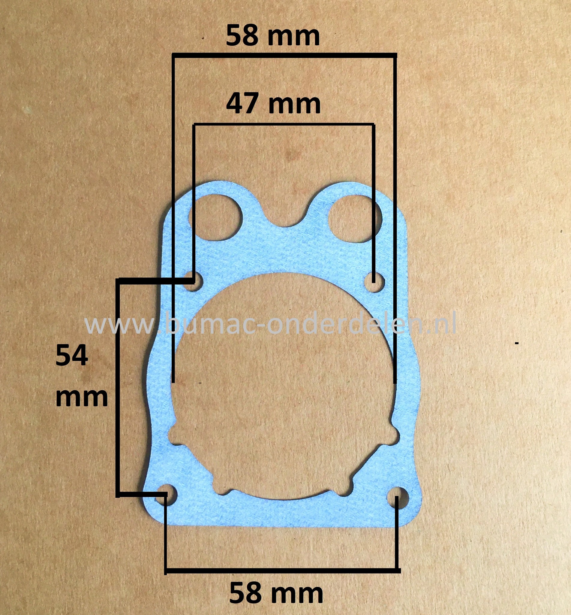 Cilindervoetpakking voor Husqvarna, Jonsered, Partner, McCulloch Doorslijpers, Bandenzaag K750, K760, K770, Doorslijpmachine, Dichting, Cilinderdichting, K 750, K 760, K 770, onderdeel