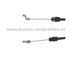 Motorremkabel voor MTD, Gutbrod, Yard-Man, Cub Cadet Motorstopkabel voor Gazonmaaiers, Grasmaaimachines, Benzinemaaiers, Bedieningskabel Motorstop HBM53, 383P, 478SPE, E478, GES53, 378M, YM6021E, YM6021S, BT5300M, 53SP, RD21E