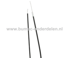 Gaskabel voor Castelgarden, Stiga, Mountfield, Alpina Grasmaaiers, Loopmaaiers, Duwmaaiers Gas Kabel A53B, BA534TR, CA534WTR, CAL484, CGAM504TR, CSL534, DOMINATOR51S, FB1900SL, GB46, GRANDAIR, MAGNUM484, NGA504T, NT534, OKAYCHAMPIOM4609S, PAN504TR, PRO53L