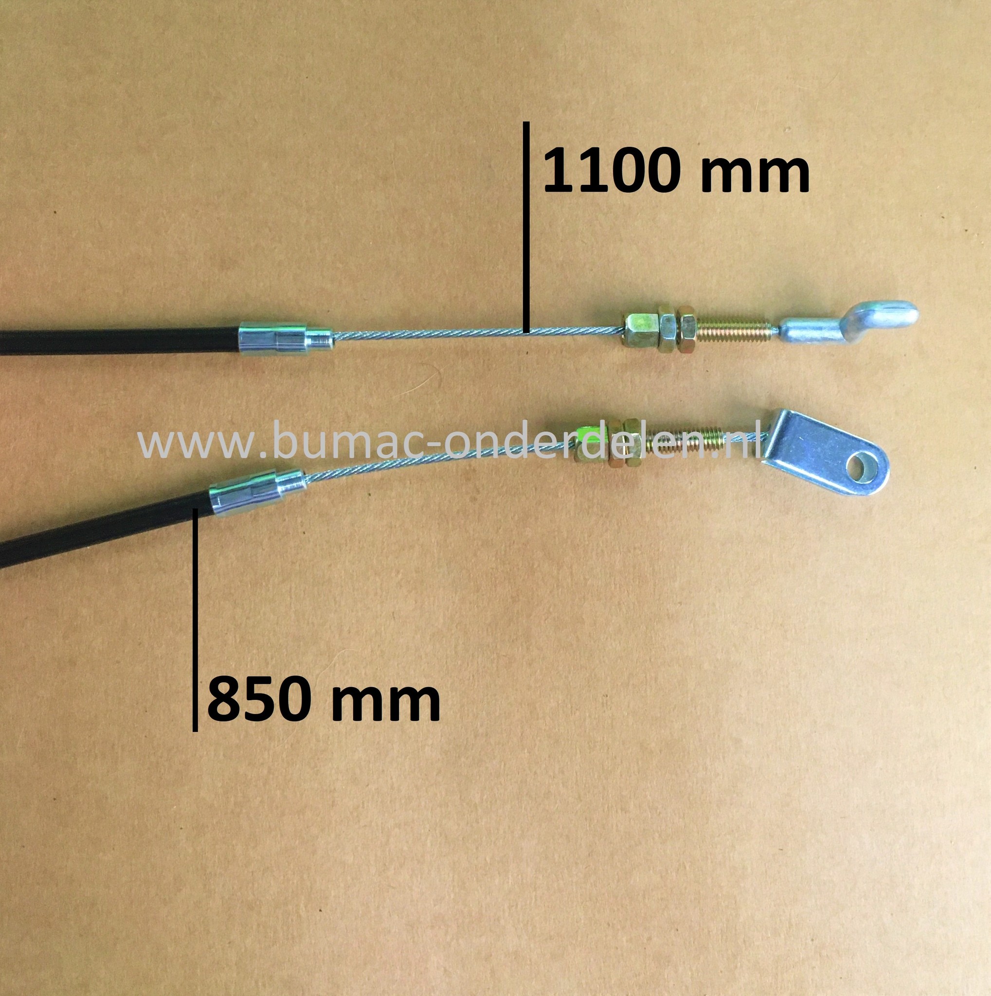 Mesinschakelingskabel voor Stiga, Castelgarden, Mountfield, Alpina Zitmaaiers, Tuintrekkers Park 10, Park 12, Park 13HST, Park 2002, Park Millenium, Park President, Meskoppelingskabel, Kabel, Park 13 HST