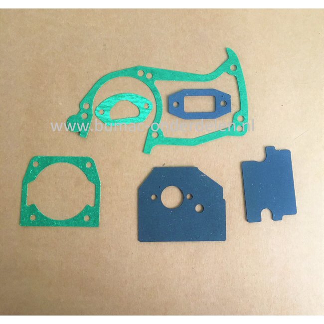 Pakkingset voor Komatsu - Zenoah Kettingzaag, Benzinezaag 4500, 5000, Motorzaag, Dichtingset, Pakkingen