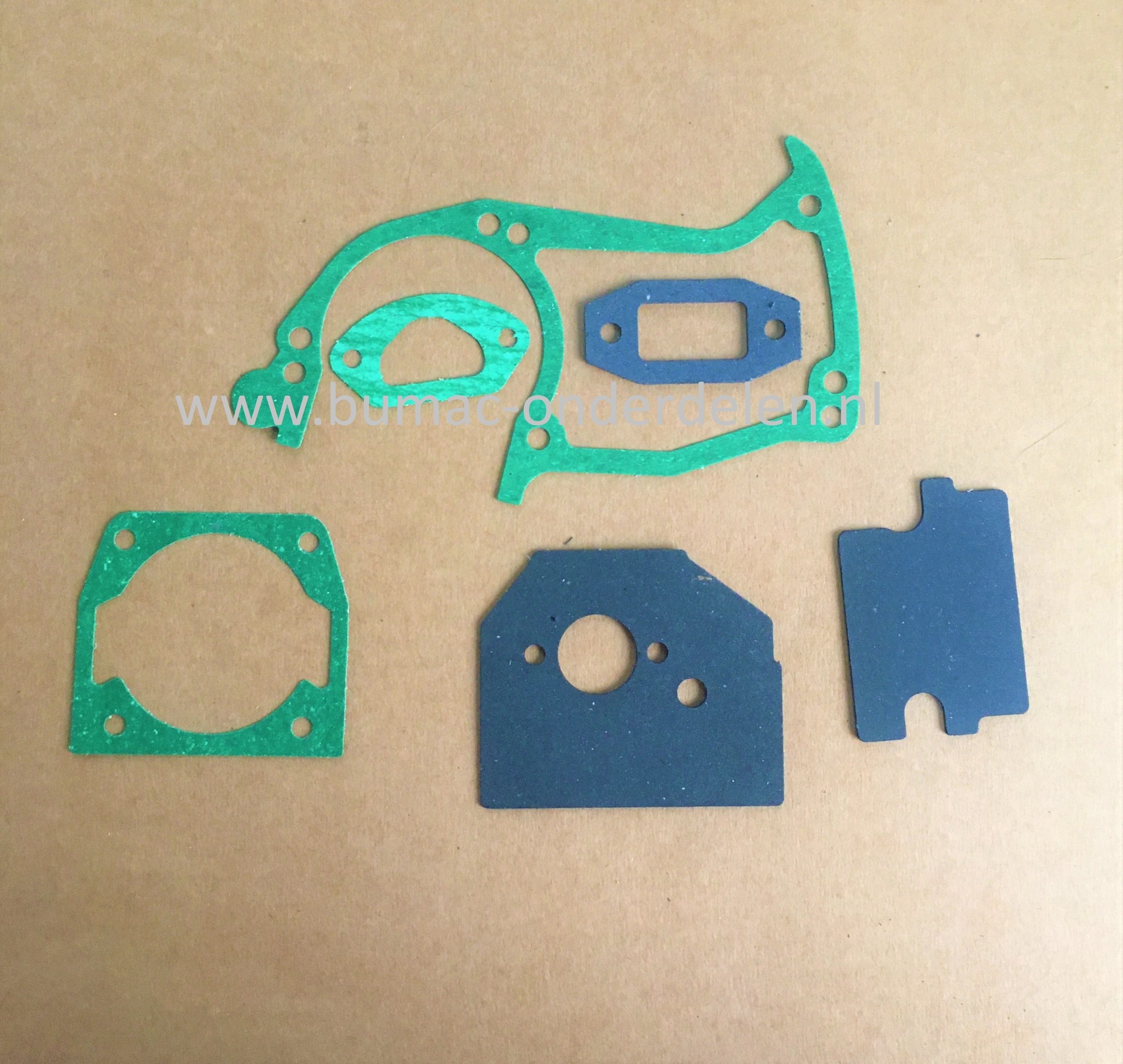 Pakkingset voor Komatsu - Zenoah Kettingzaag, Benzinezaag 4500, 5000, Motorzaag, Dichtingset, Pakkingen