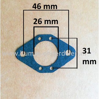 Carburateur pakking voor Tillotson HL Carburator op Kettingzaag -  Bosmaaier - Heggenschaar - Bladblazer, Grondboor van Stihl, Husqvarna, Jonsered, Honda, Castelgarden, Partner, Mountfield, Alko Solo, Alpina, McCulloch, Stiga, MTD, Wolf, Echo, Dolmar, Mak
