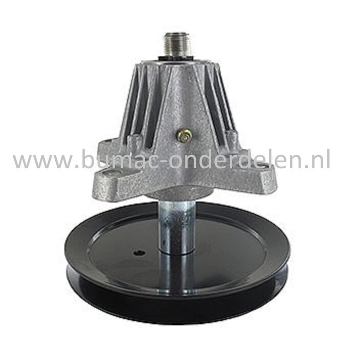 Lagerhuis Compleet voor Cub Cadet Tuintrekkers, Zitmaaiers met Zijuitworp LTX1045, Mesas, Meshouder met Poelie, LTX 1045